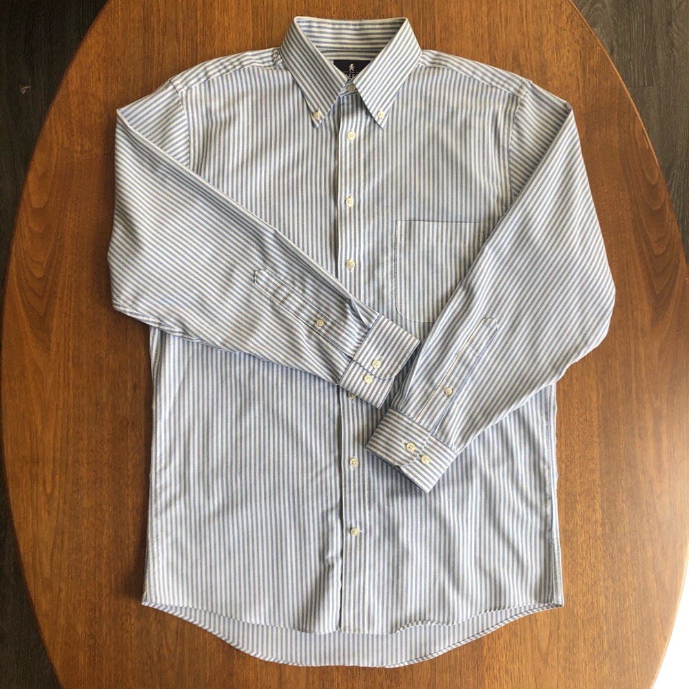 Stafford Men’s Striped Dress Shirt